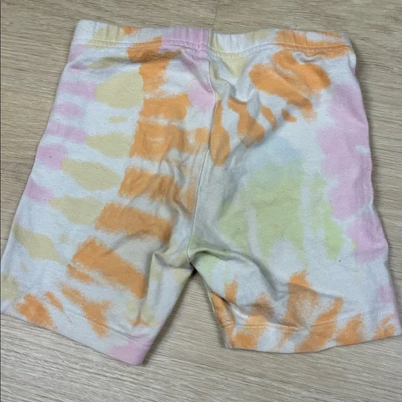 Old Navy Kids Pastel Tie-Dye Cartwheel Bike Shorts XS 5 - Picture 4 of 5